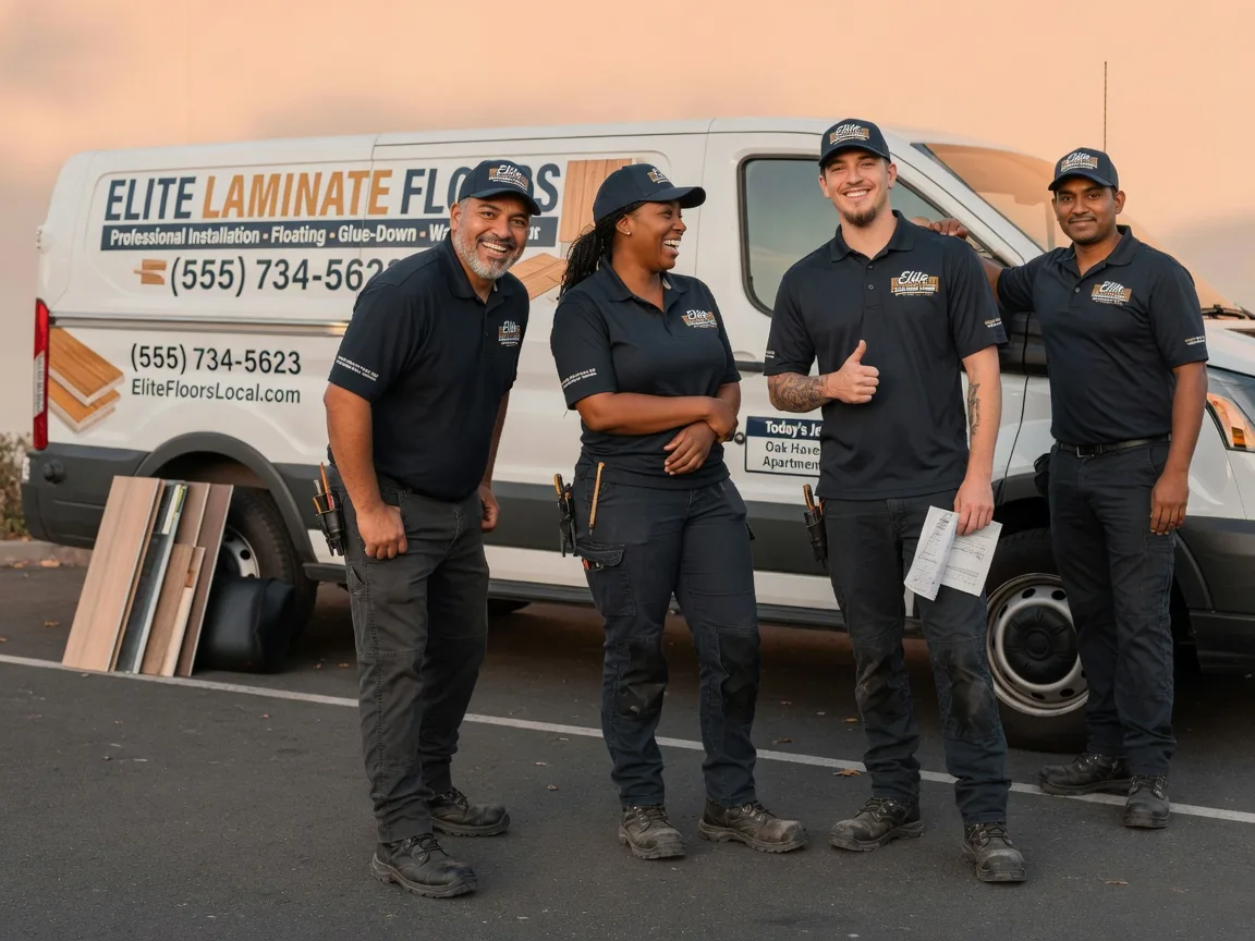 Laminate flooring installation company in Bloomingburg, OH